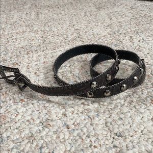 NWOT genuine leather belt from buckle